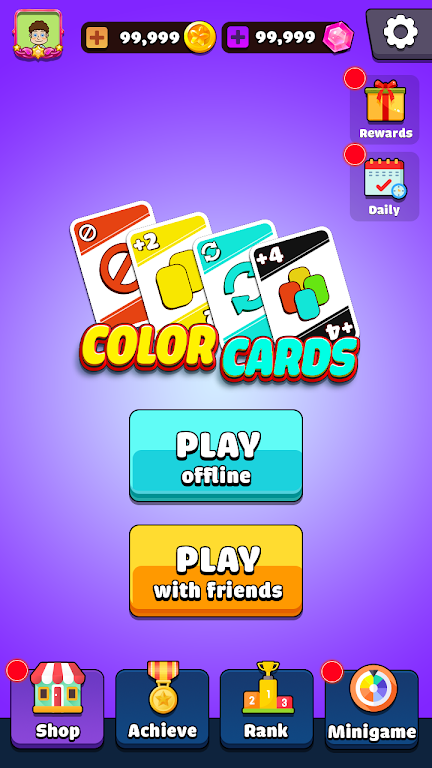 Uno Plus - Card Game Party 스크린샷 1