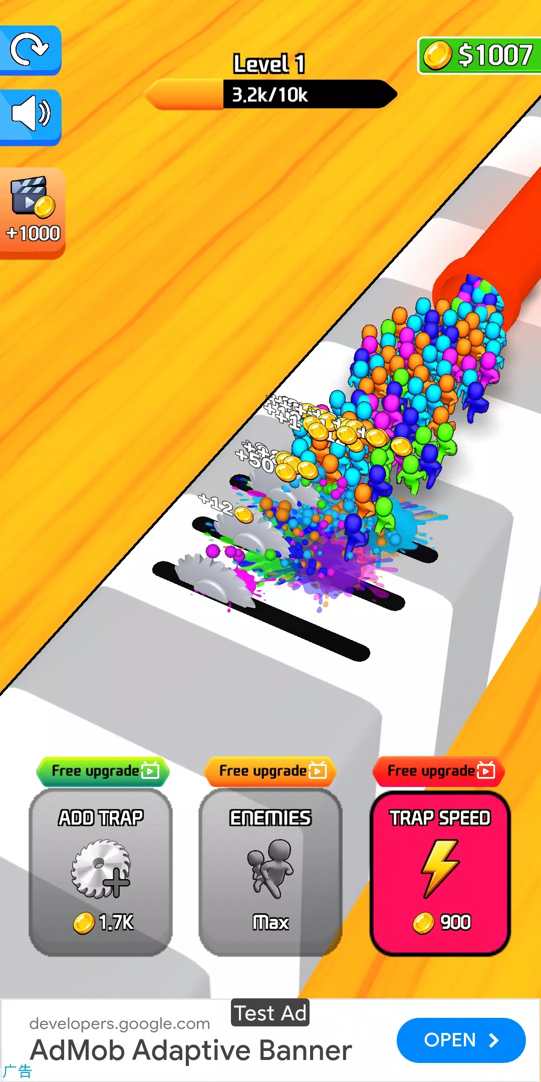 Idle Trap Expert:Road Forbid Captura de tela 1