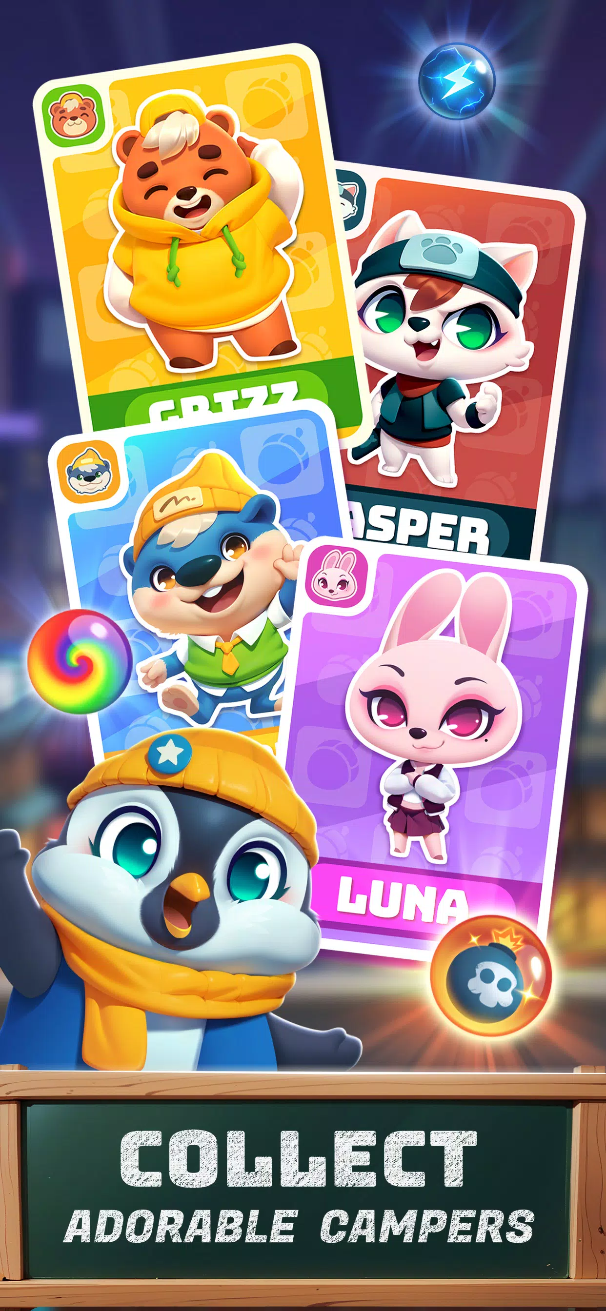 Camp Pop - Bubble Shooter Tangkapan skrin 0