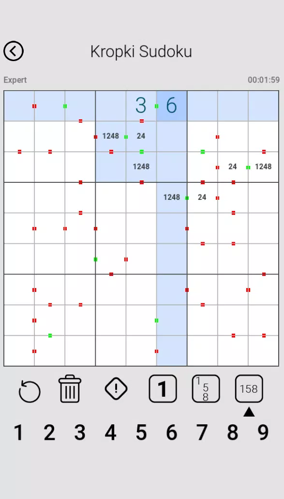 Dot Sudoku Скриншот 3