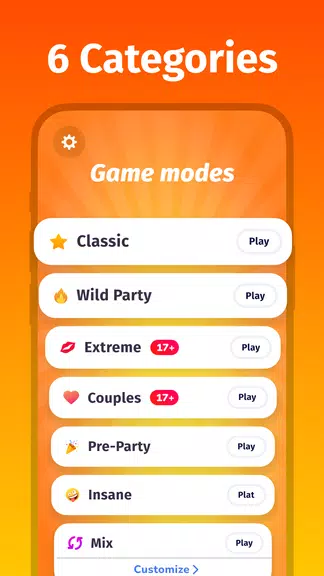 Truth or Dare - Party Game Screenshot 2