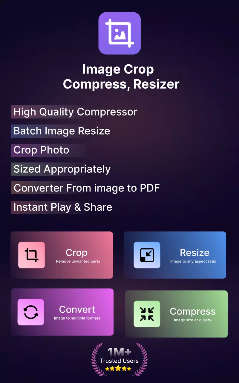 Image Crop - Compress, Resizer應用截圖第0張
