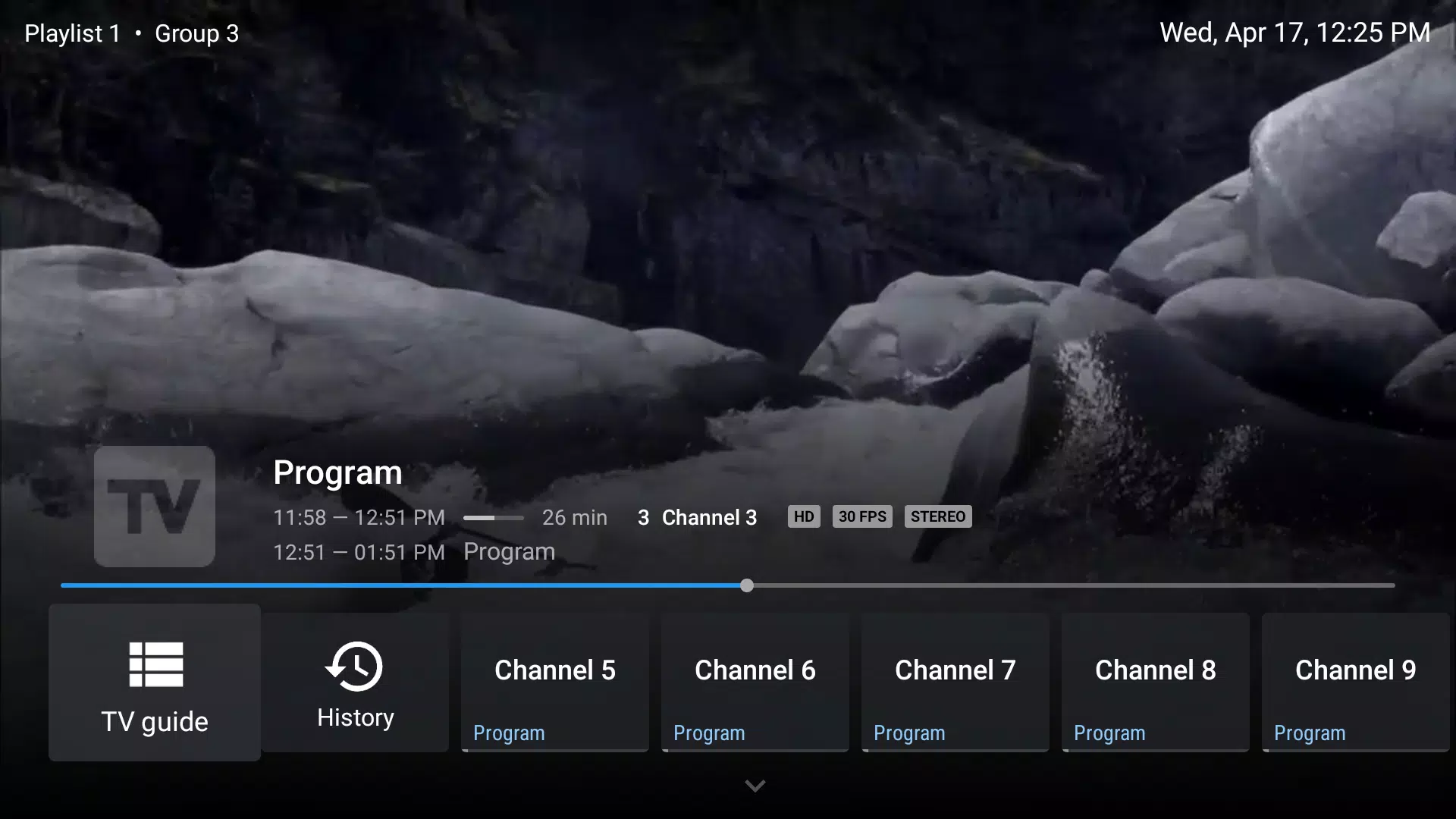 TiviMate IPTV Player应用截图第2张