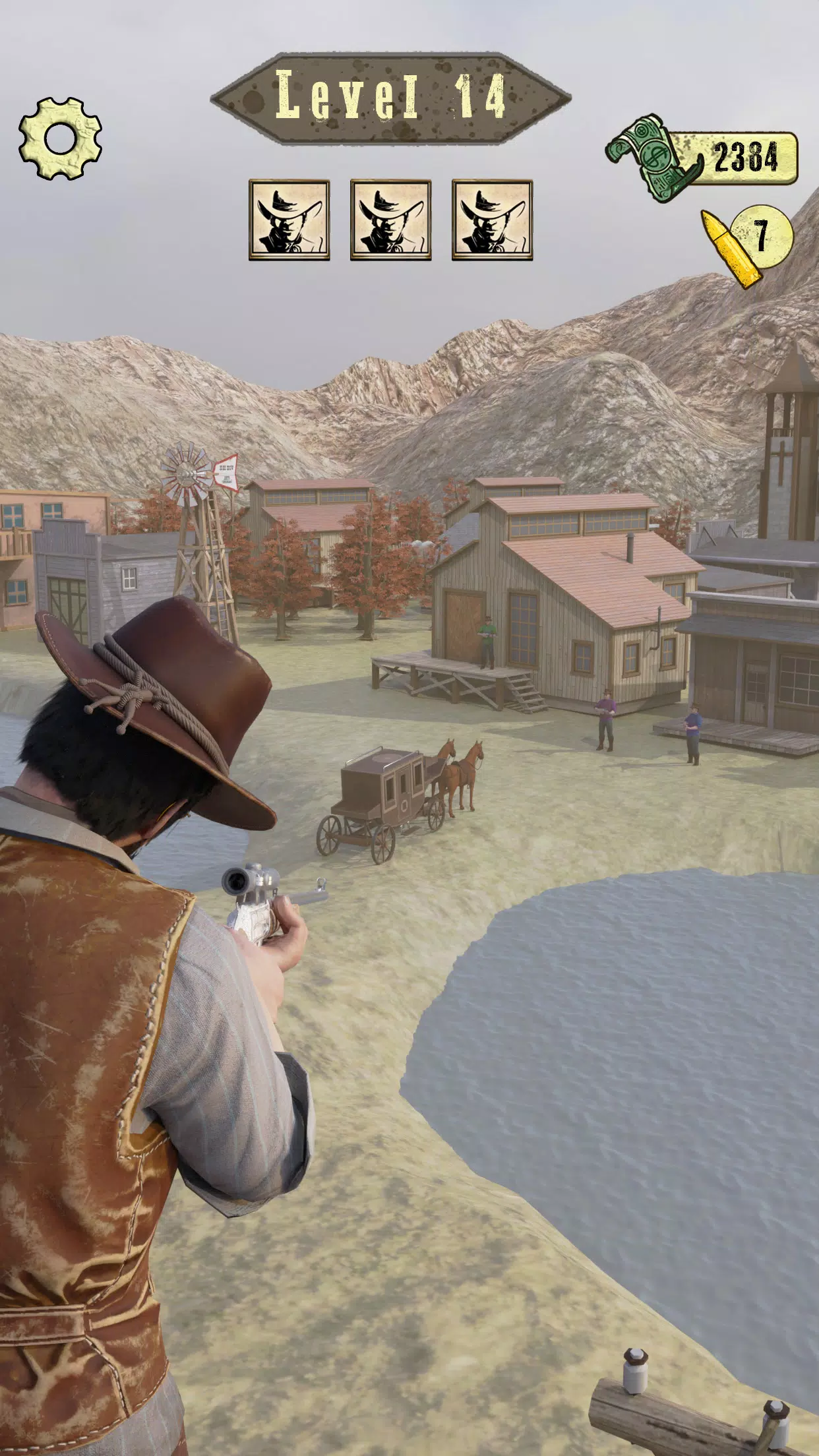 Wild West Sniper Captura de tela 2