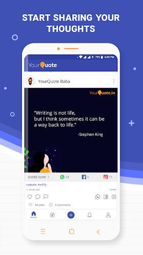 YourQuote — Writing App ภาพหน้าจอ 2