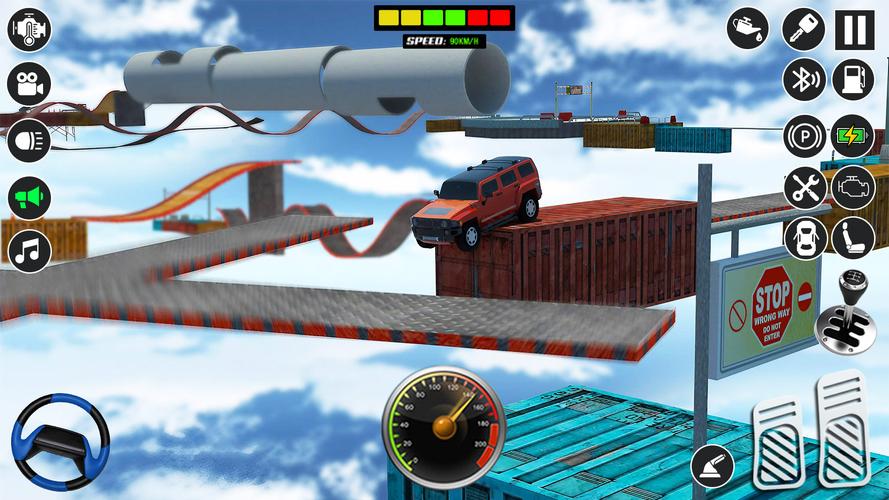 Mega Ramp Car Stunt Games 3d Screenshot 1