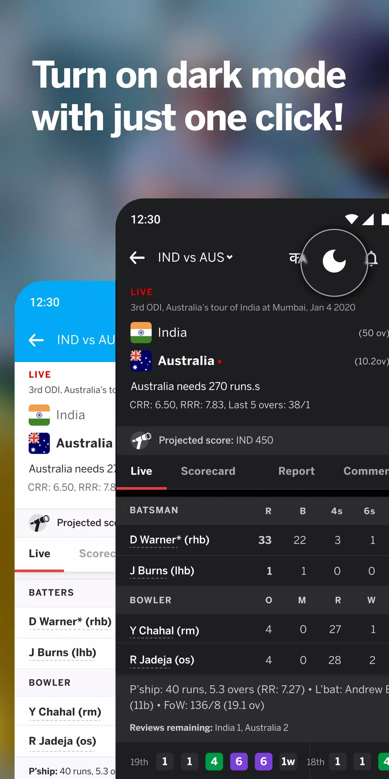 ESPNcricinfo - Live Cricket 스크린샷 2
