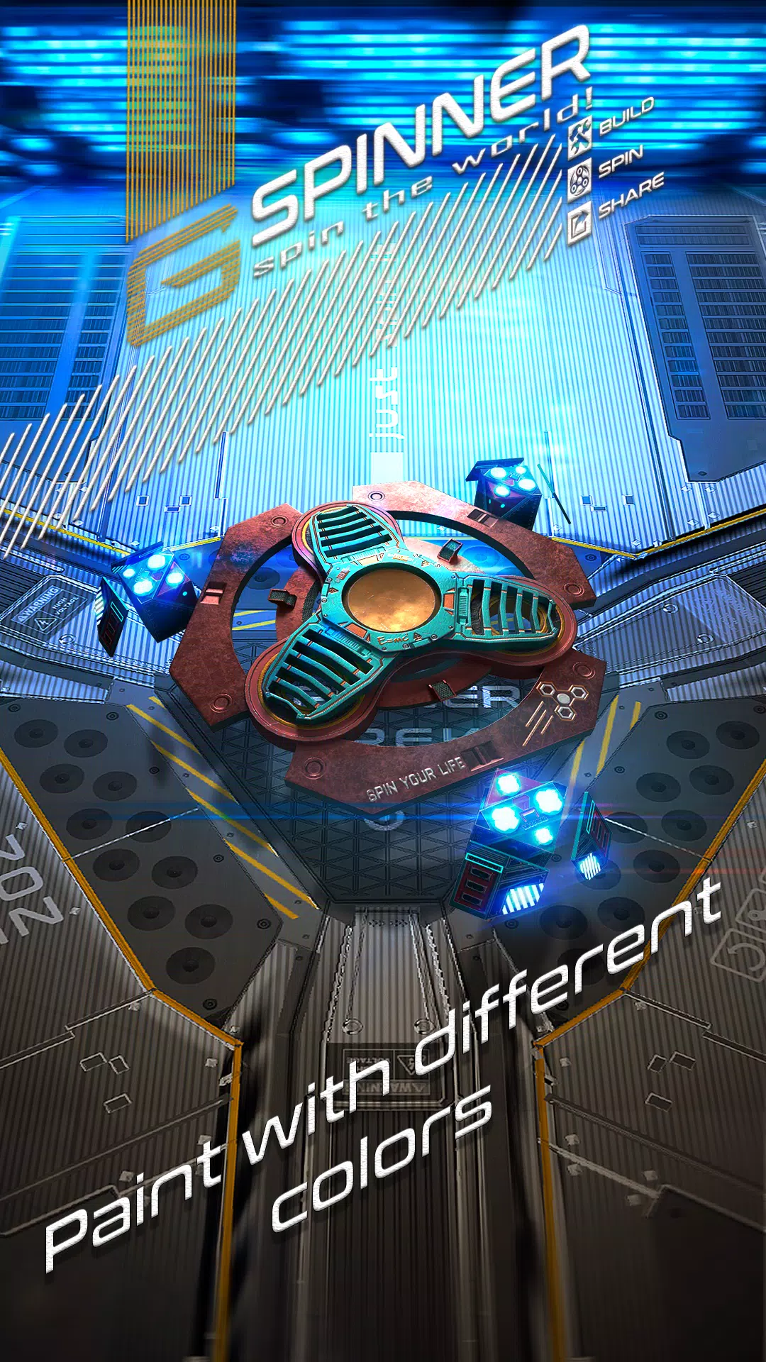 Fidget Spinner using Accelerom應用截圖第2張