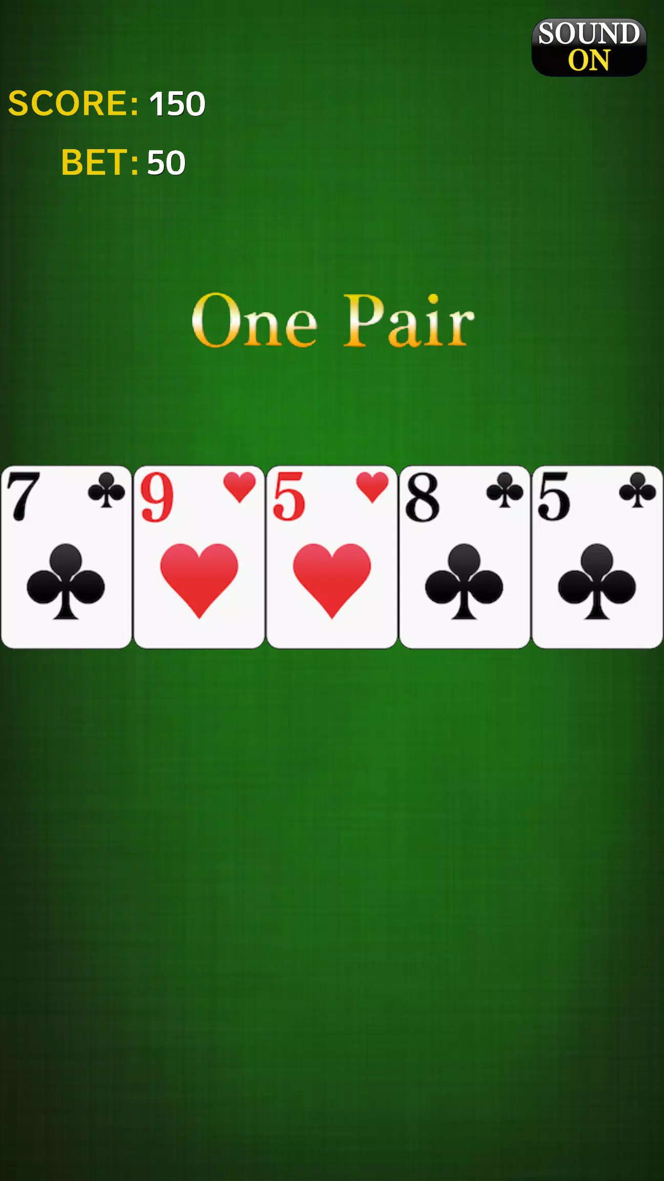 Poker - Card Game! Tangkapan skrin 1