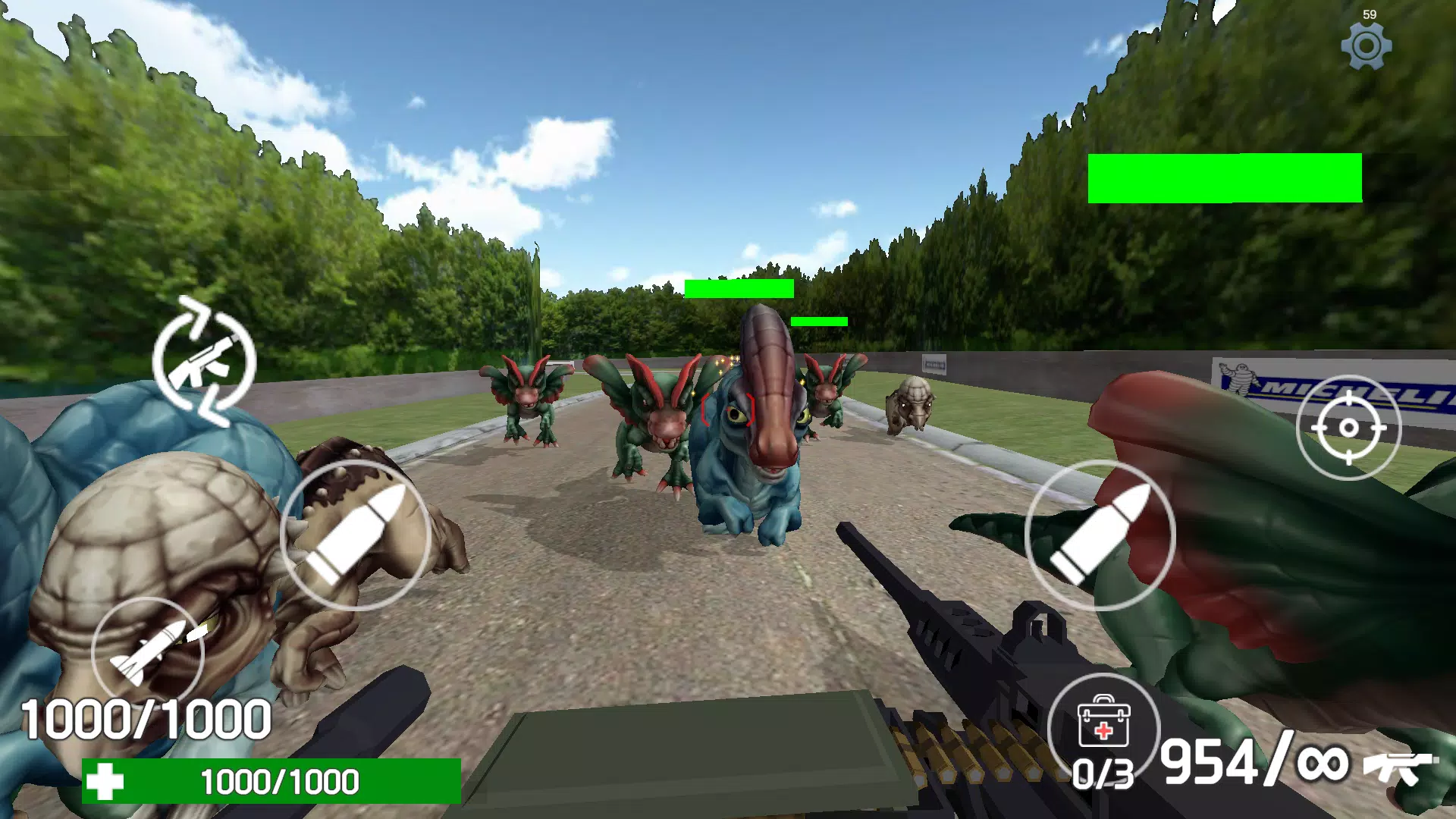 Dinosaur Park: Jurassic Chase स्क्रीनशॉट 2