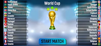 Soccer Skills - Cup of World स्क्रीनशॉट 1