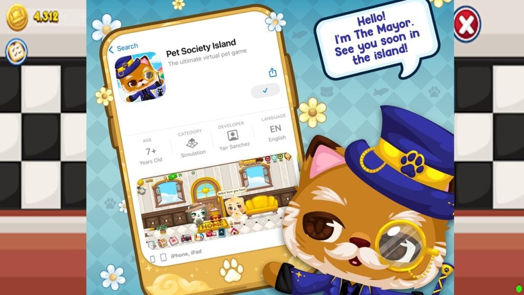 Pet Society Island は Android の新しい仮想ペット ゲームです