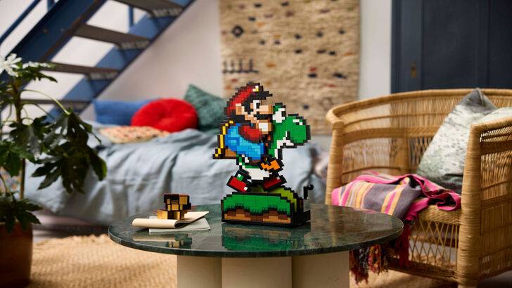 Super Mario World LEGO Set