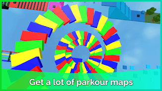 parkour in roblox Screenshot 0