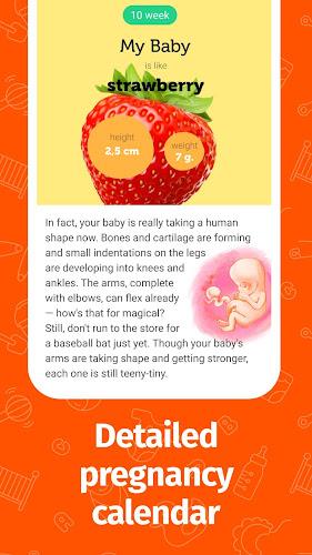 Pregnancy App and Baby Tracker Ảnh chụp màn hình 2