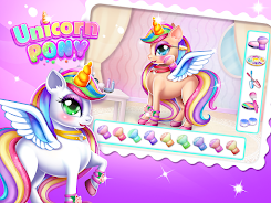 Unicorn Dress up Girls Game Tangkapan skrin 0