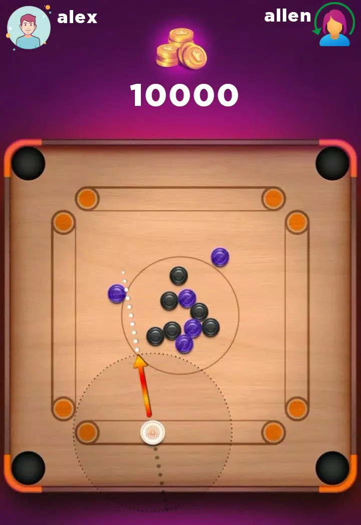 Carrom Board 3D Pool 2023 Screenshot 1