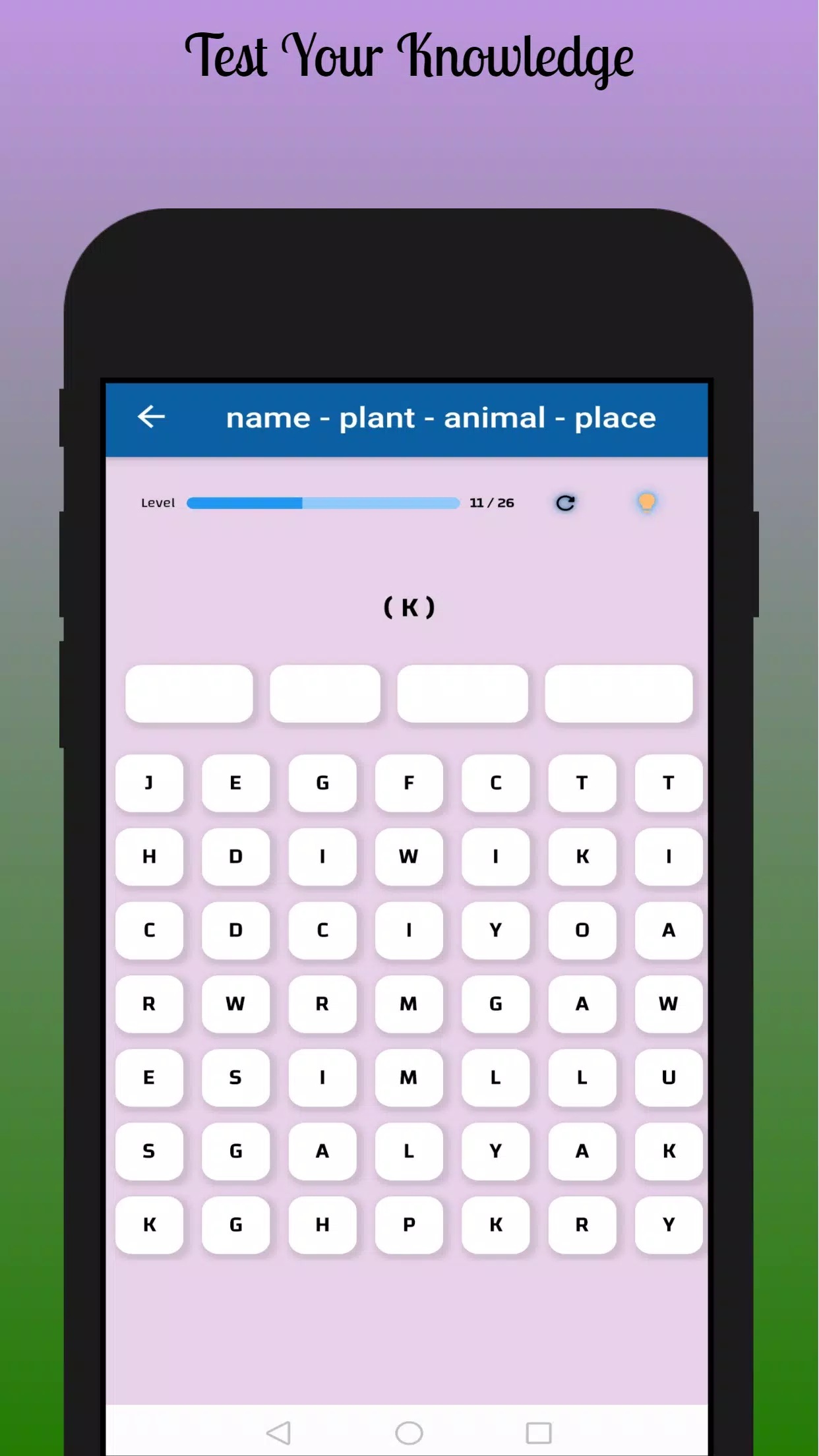 Name Plant Animal : Crossword 스크린샷 1