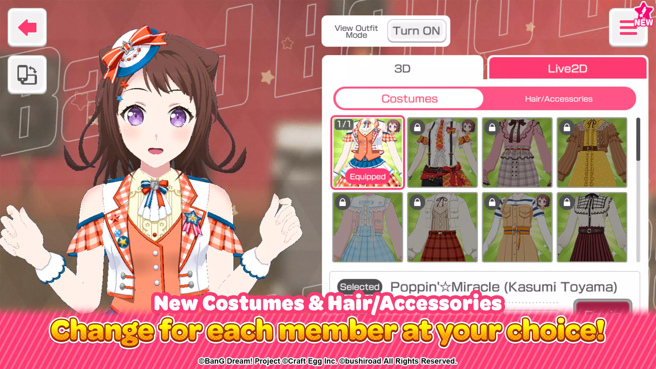 BanG Dream! ဖန်သားပြင်ဓာတ်ပုံ 2