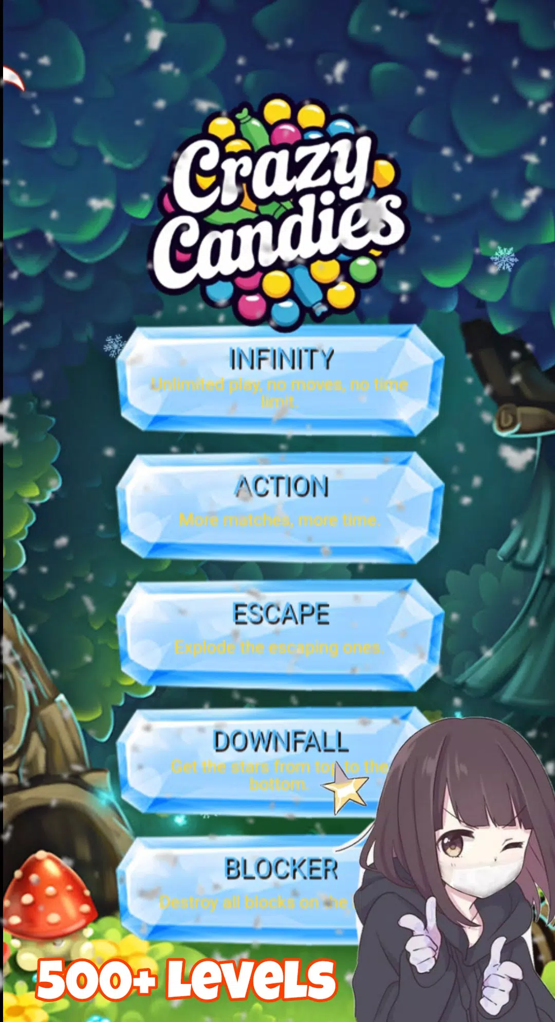 Schermata Crazy Candies 2