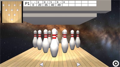 Super! 10-Pin Bowling Скриншот 0