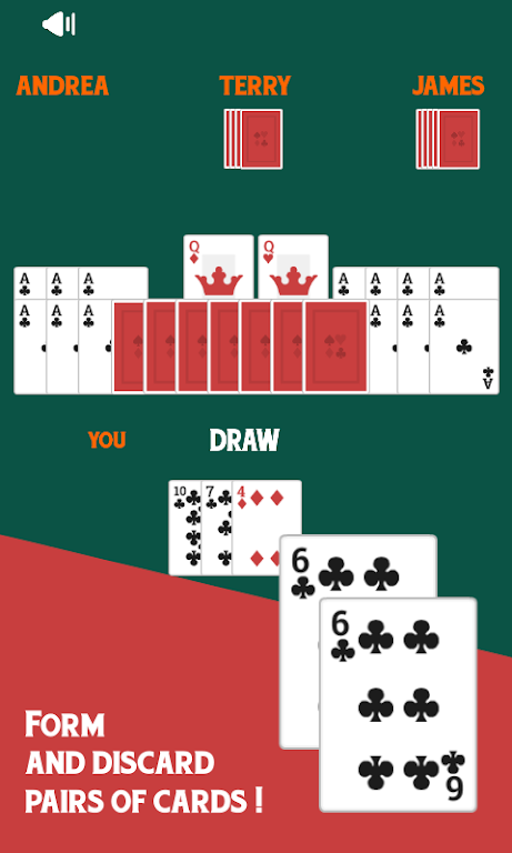 Old Maid Free Card Game Screenshot 1