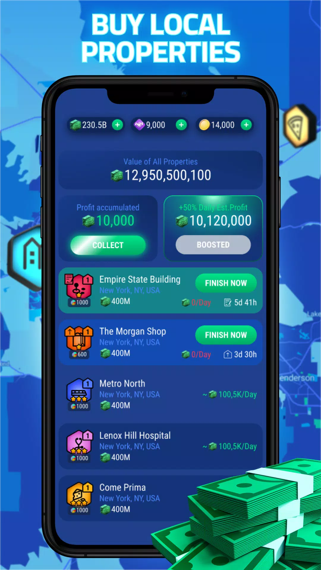 Landlord Go - Real Estate Game Captura de tela 3