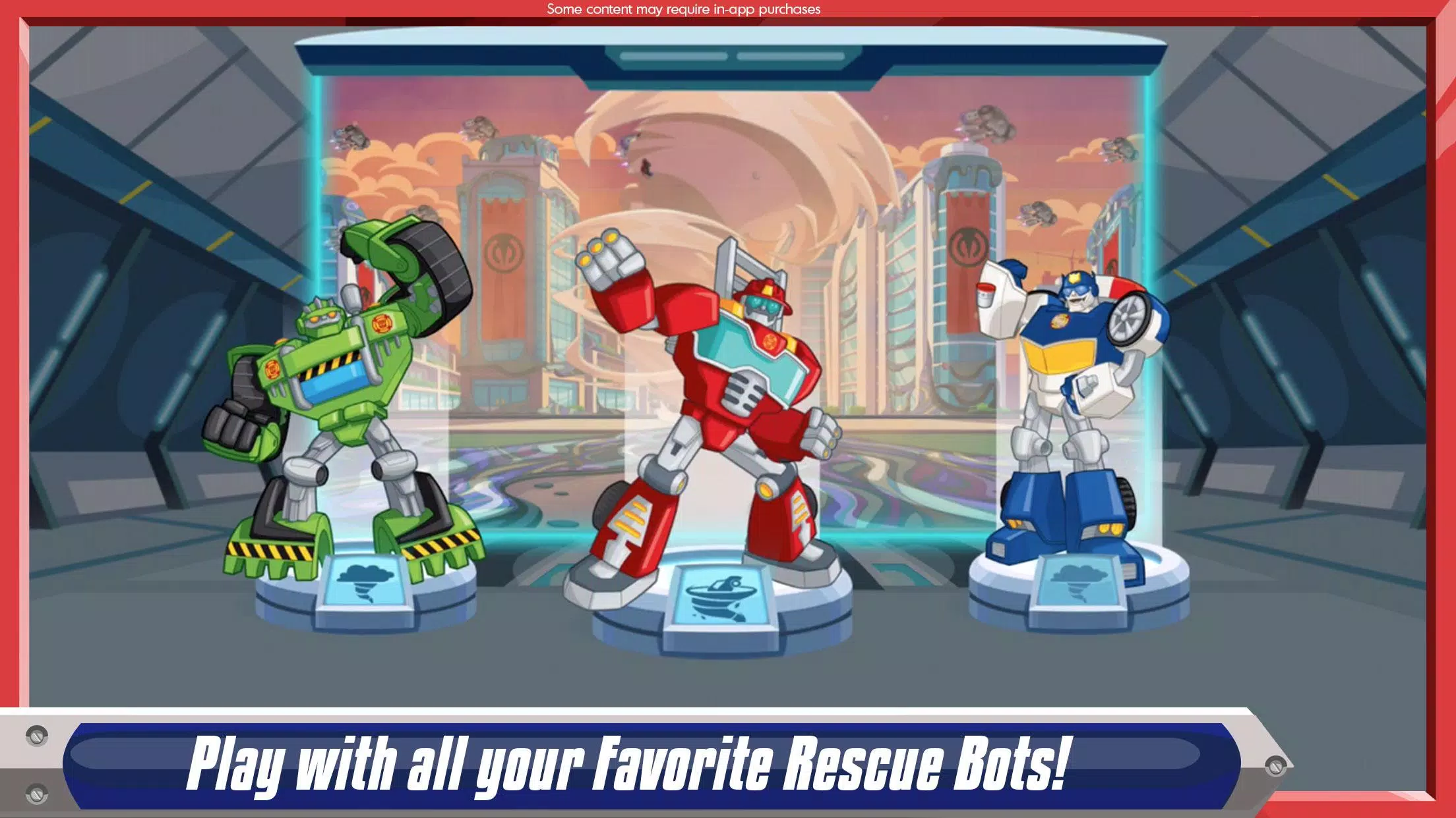 Transformers Rescue Bots:ダッシュ スクリーンショット 0