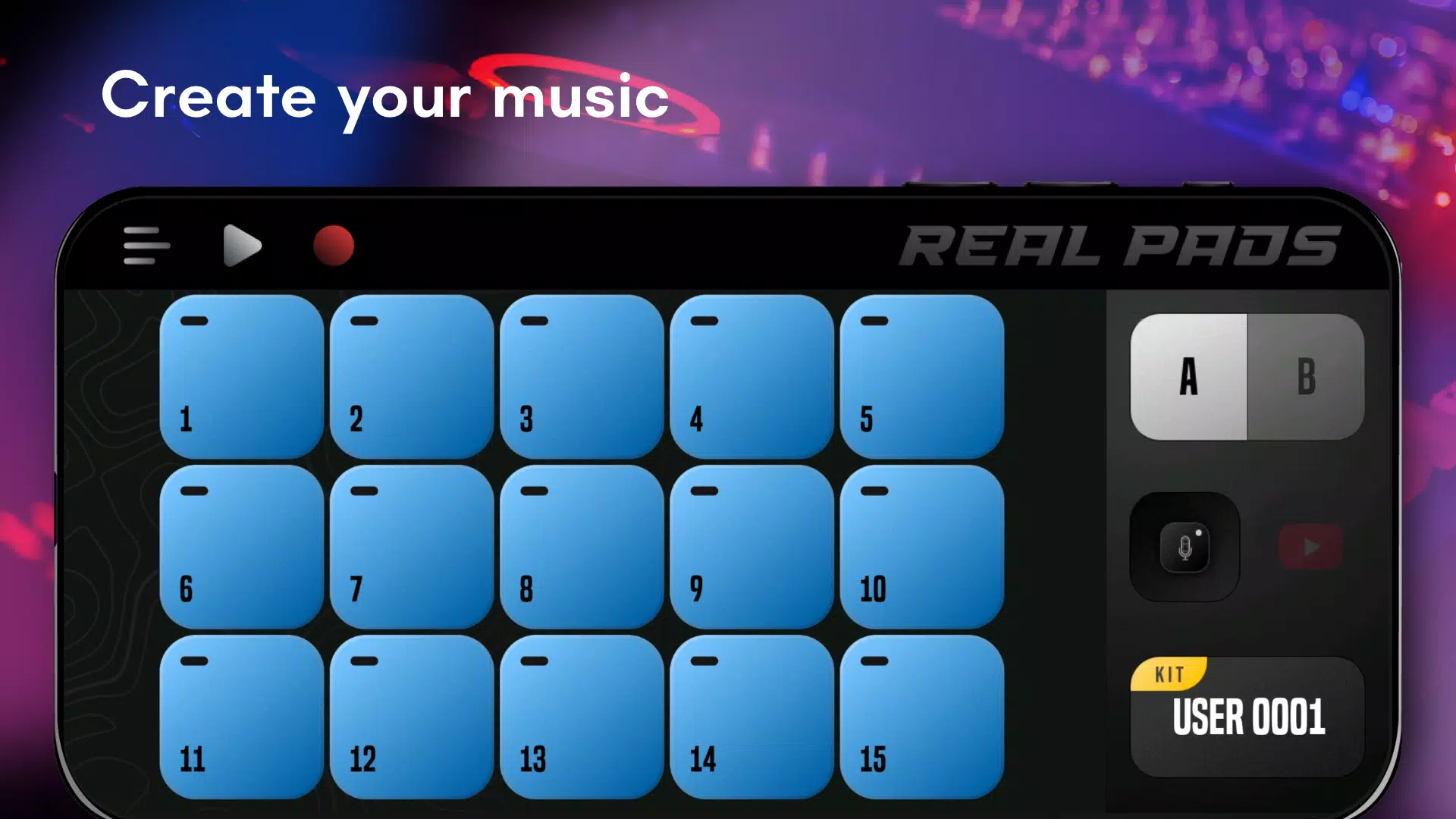 Real Pads: DJ electro drums Screenshot 2