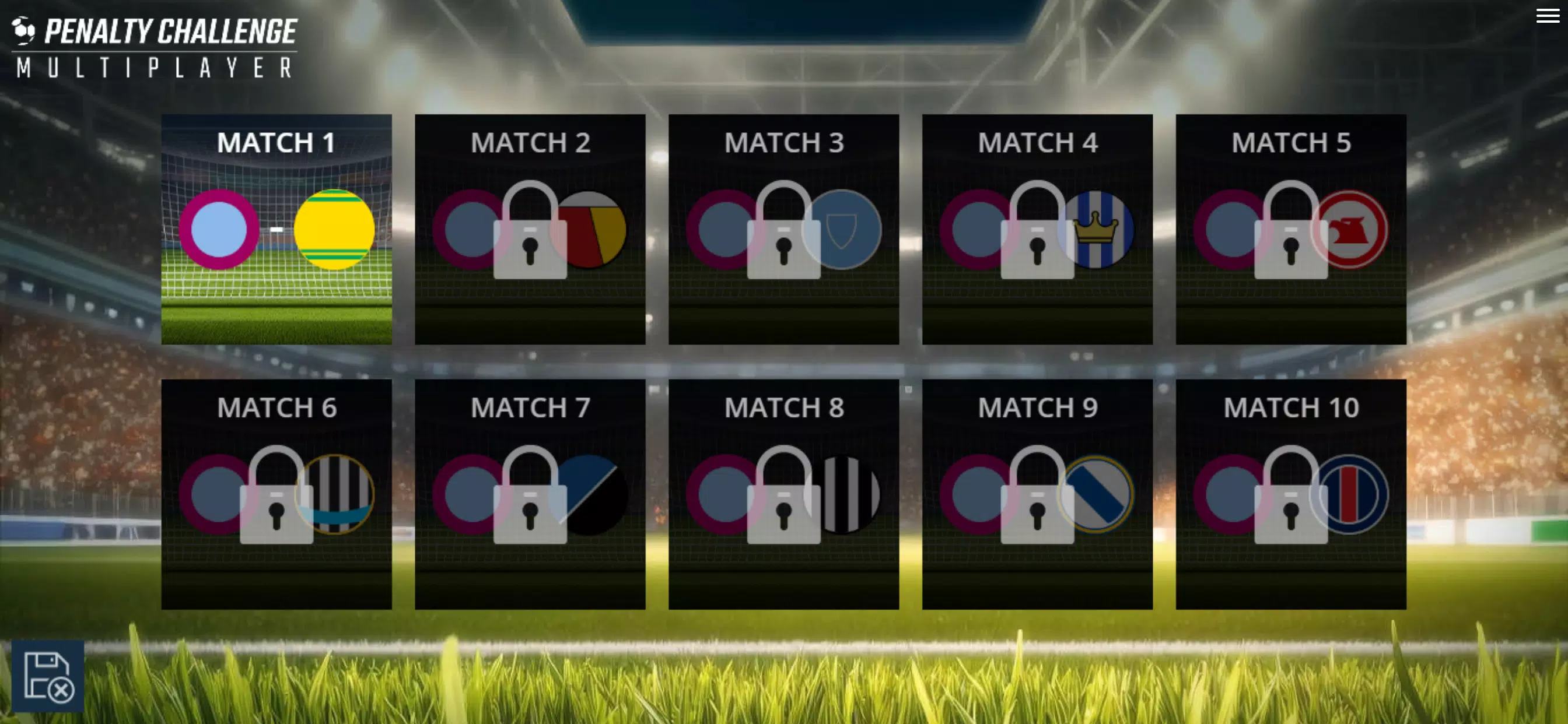 Penalty Challenge Multiplayer Schermafbeelding 2