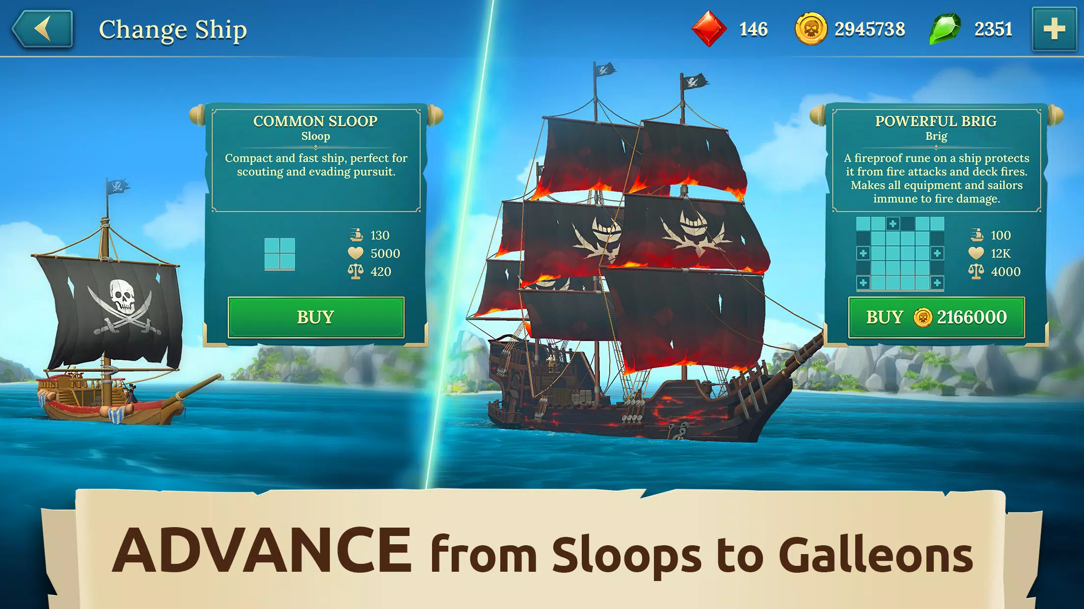 Pirate Ships・Build and Fight應用截圖第2張