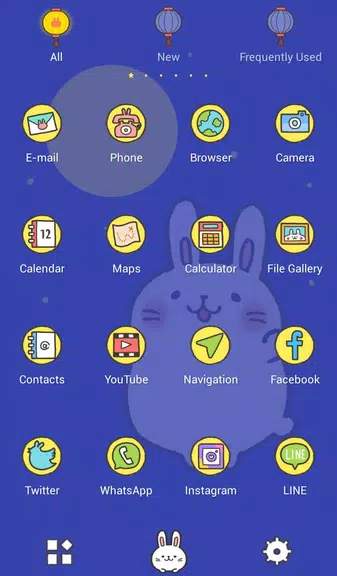 Moon Rabbit Theme應用截圖第2張