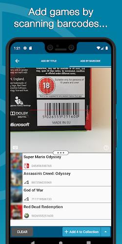 Schermata CLZ Games: video game database 2