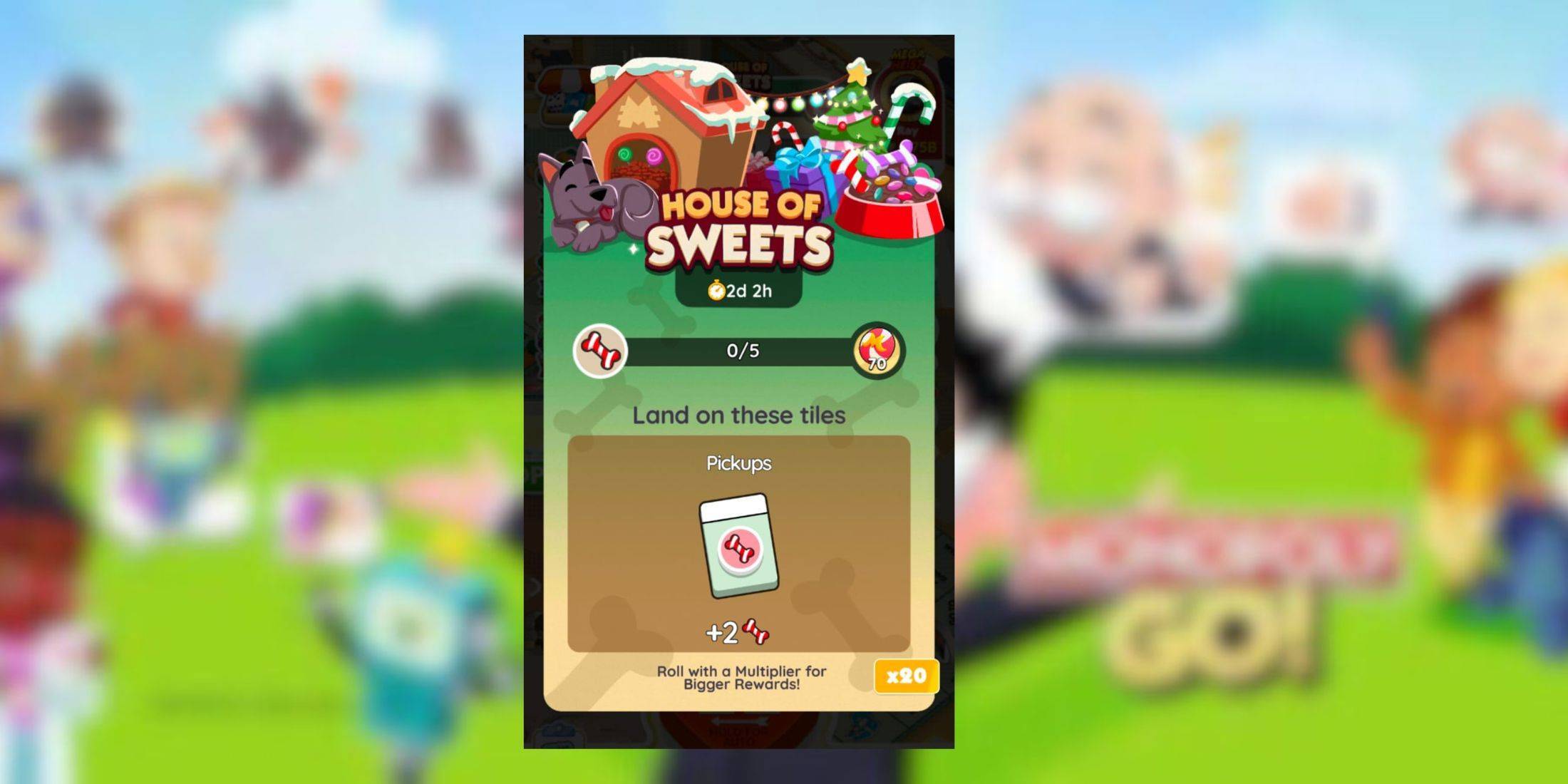 Monopoly Go: House of Sweets Rewards at Milestones