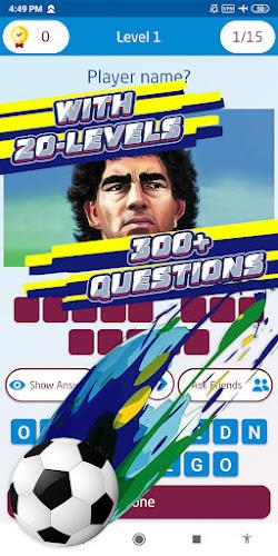 soccer player quiz Screenshot 2