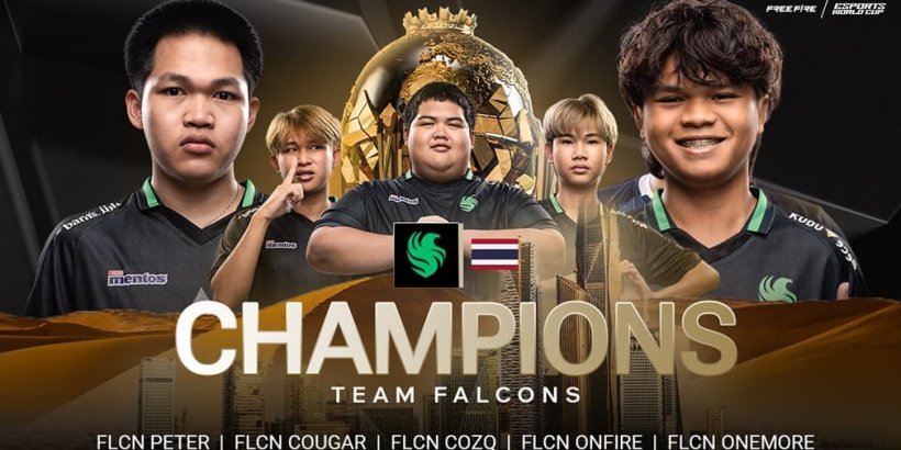 Đội Falcons nổi lên chiến thắng tại Fire Fire esports World Cup miễn phí