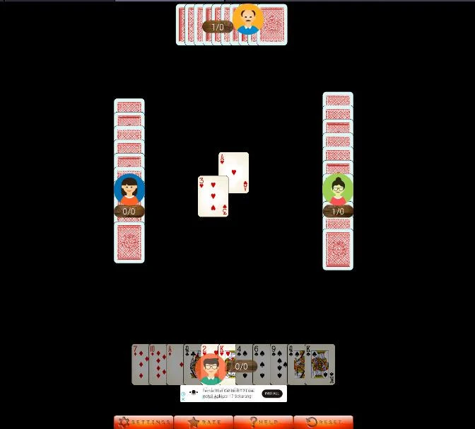 SPADES CallBreak by bejogame 스크린샷 0
