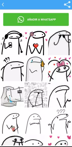 Stickers de flork Captura de pantalla 2