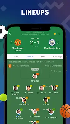 AiScore - Live Sports Scores ภาพหน้าจอ 2