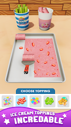 DIY IceCream Roll-Dessert Game Captura de tela 0