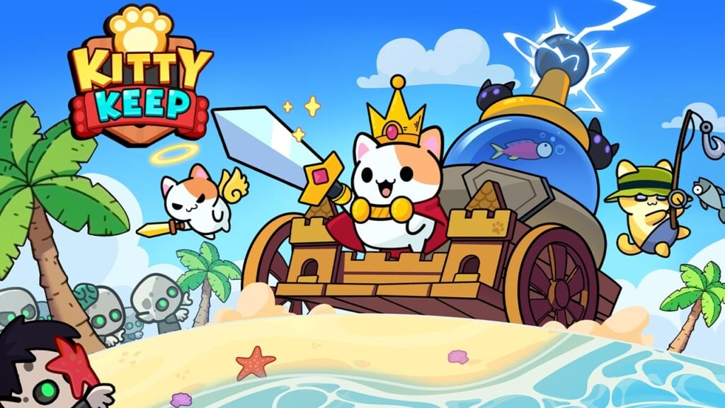 Kitty Keep Lets You Suit Up Your Cats For Beachside Tower Defense Battles!