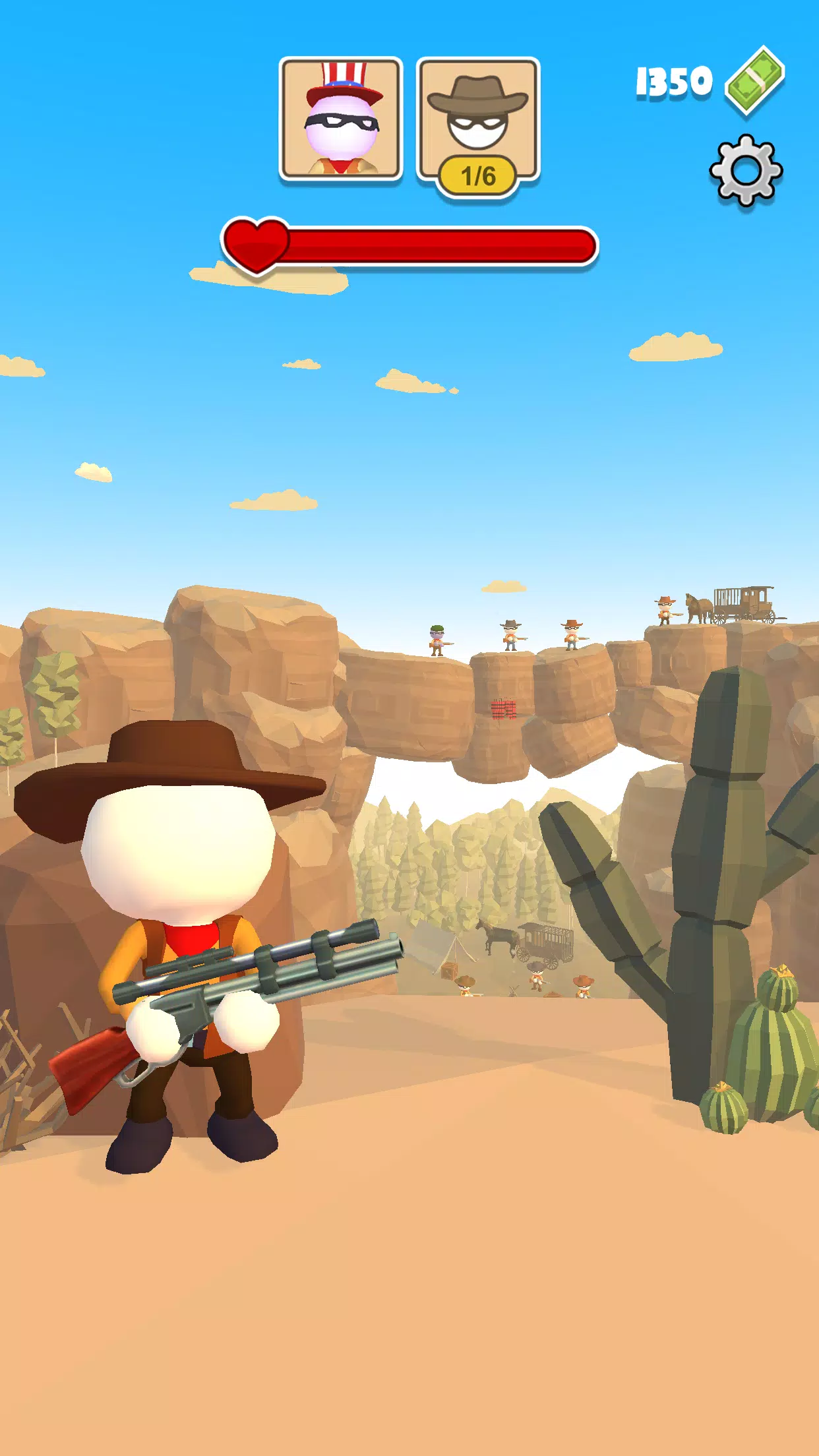 Western Sniper: Salvaje Oeste Captura de pantalla 1