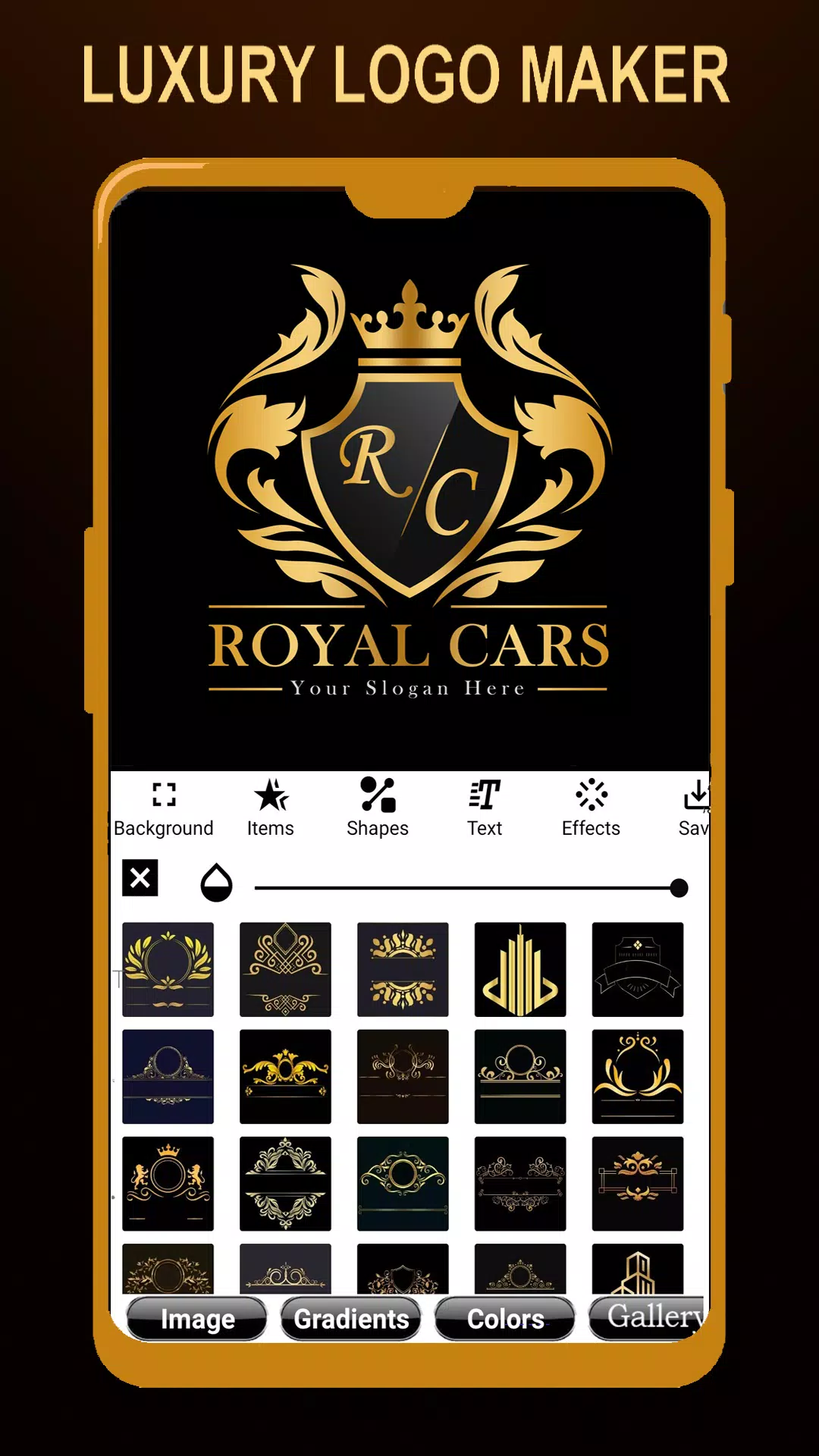 Luxury Logo maker, Logo Design Tangkapan skrin 2