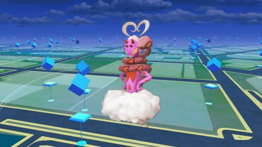 Glanzende geïncarneerde Enamorus, die momenteel niet beschikbaar is in Pokemon Go