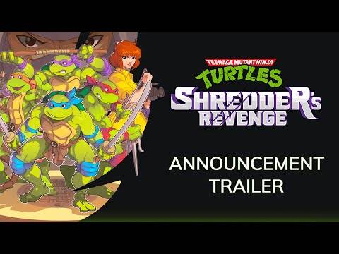 Tmnt: jogabilidade de vingança de Shredder