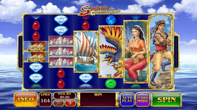 SINBAD’S GOLDEN VOYAGE (FREE CASINO SIMULATOR) Capture d'écran 1