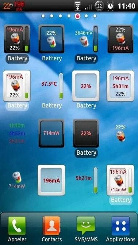 Schermata 3C Battery Manager 2