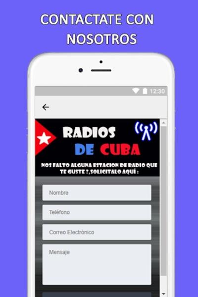 RadiosdeCuba Capture d'écran 0