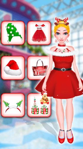 Christmas Dress Up Game ဖန်သားပြင်ဓာတ်ပုံ 3