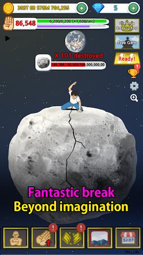 Tap Tap Breaking: Break Everything Clicker Game Ekran Görüntüsü 2